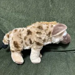 タグ付き ワイルドリパブリック ハイエナ ぬいぐるみ 動物園