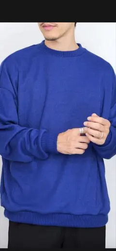 大山旬　SO Royal Blue "Knit-sew"