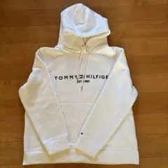 TOMMY HILFIGER ホワイト パーカー　Mサイズ