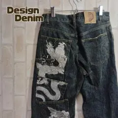 エヴィス EVISU 20周年 恵美寿刺繍 大黒ロゴ カモメペイント デニム