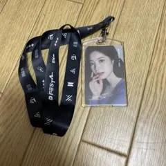 TWICE DFESTA IDカード付きストラップ
