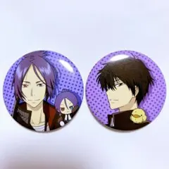 家庭教師ヒットマンREBORN リボーン 雲雀恭弥 六道骸 缶バッジ 2点セット