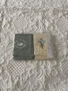 ナチュラルキッチン　新品未使用　ハンカチ　2枚組　セット