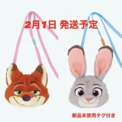 2/1発送　ディズニー　ズートピア　ジュディ　ニック　ショルダーバッグ