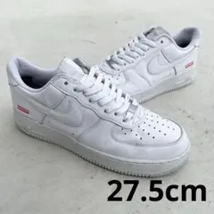 Supreme × Nike Air Force 1 ホワイト　シュプフォース
