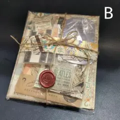 B 海外ジャンクジャーナル　コラージュ素材　詰め合わせ
