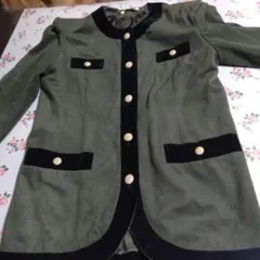 超メルカリ特売品BACKGAMMON テーラードジャケット オリーブグリーン