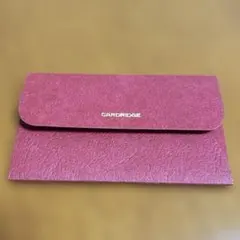 CARDRIDGE　超薄型名刺入れ　厚さ約3㎜　ワインレッド　財布や手帳に挟める