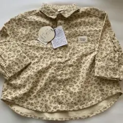 テータテート花柄シャツ80