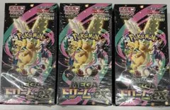 新品未開封シュリンク付き　ポケモンカード MEGAドリームex 3ボックス