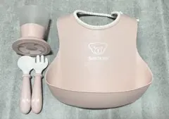 Baby Bjorn お食事エプロンとコップとフォークスプーンセット