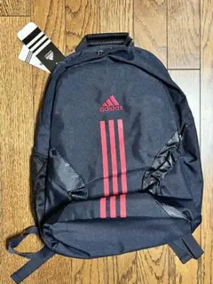 ☆値下げ☆adidas ☆ネイビー リュック☆3本ライン☆新品タグ付き☆