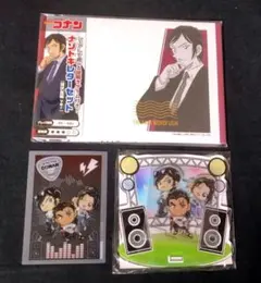 名探偵コナン×大阪城 夏フェス☆コースター☆長野県警組&諸伏高明謎解レターセット