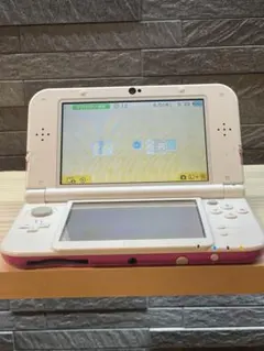 【Newニンテンドー3DSLLピンク×ホワイト】本体ACアダプター付き