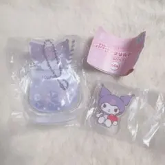 PVCクリアケースつき アクリルチャーム クリームソーダデザイン クロミ