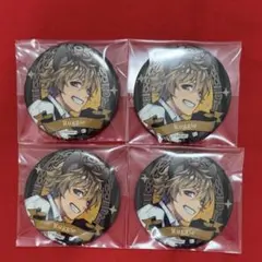 ツイステ 缶バッジ ラギー 4点セット ★★ セブン限定 実験着