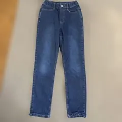 GU デニムパンツ スキニー　ストレッチ 150