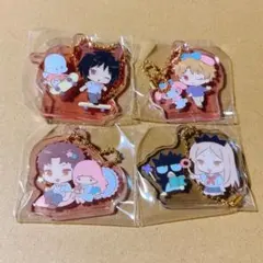 夏目友人帳　サンリオコラボ　アクリルキーホルダー2 名取　レイコ　田沼　北本