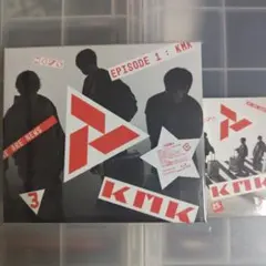 KMK　初回盤A　CD＋Blu-ray　NEWS　ステッカー付き　未再生　帯付き