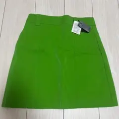JEANASIS ジーナシス 蛍光緑 グリーン スカート ミニスカート 海外