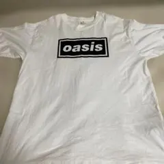 Levi's oasisロゴ Tシャツ Lサイズ ホワイト 少し大きめ