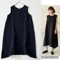 プランテーション　PAPER YOORYUU　ワンピース　ノースリーブ　楊柳 プランテーション PAPER YOORYUU ワンピース ノースリーブ 楊柳