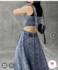 PAGEBOY アソートデニム キャミワンピ