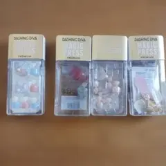 DASHING DIVA MAGIC PRESS フットネイルチップ 4点セット