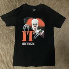 古着★IT ペニーワイズ　ムービーTシャツ ホラーT　Sサイズ　ブラック