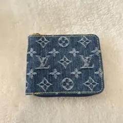 【Louis Vuitton 】デニム 二つ折り財布