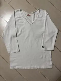 【定番】ハリウッドランチマーケット　七分袖　ストレッチフライスTシャツ　サイズ3