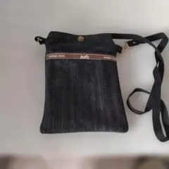 デニム サコッシュ ショルダーバッグ