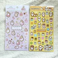 キャンドゥ 箔押しシール マロンクリーム＆コロコロクリリン 2点セットのサムネイル