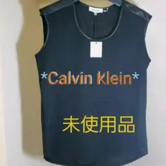 【未使用】カルバン・クライン トップス 黒