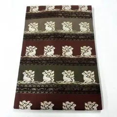 専用帯4374 ●高級 正絹 名古屋仕立て 名古屋帯 花兎