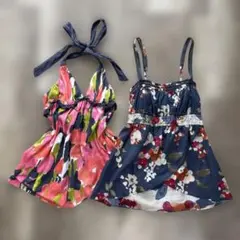 vintage Abercrombie&Fitch babydoll topのサムネイル