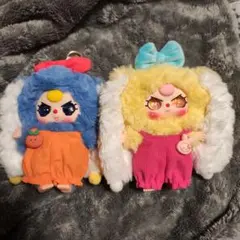 babythree ミニマカロン 垂れ耳うさぎ 2体セット