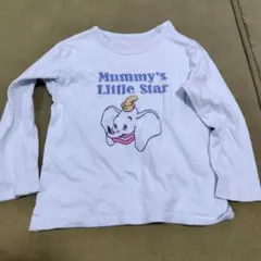 100cm ユニクロ　ダンボ　ロンT 長袖カットソー