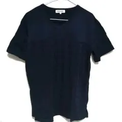 VOGUISH Vネック 半袖Tシャツ ネイビー Mのサムネイル