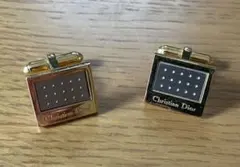 【美品】クリスチャンディオール　カフリンクス　ゴールドのサムネイル