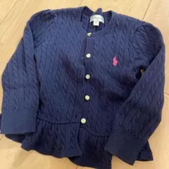 ラルフローレン ペプラムカーディガン