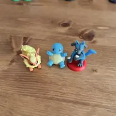 ポケモン フィギュア 3体セット ブースター ゼニガメ ルカリオ