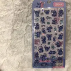 海外正規品　スティッチ シール　立体シール　ぷっくりシール