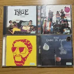 4枚セット 髭 CD