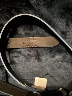 【新品】ポールスミスPaul Smithエッジカラー レザーベルト 日本製