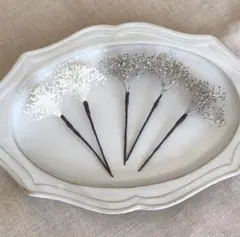 H11 ドライフラワー髪飾りヘッドドレス　成人式結婚式前撮り卒業式浴衣七五三