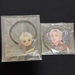 八木勇征 ヘアゴム 缶バッジ