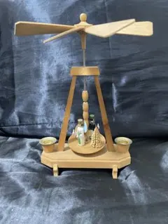 ドイツ製　クリスマスピラミッド　ろうそく立て