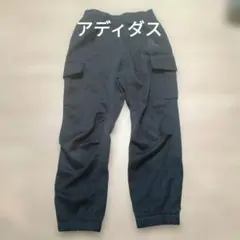 adidas キッズ カーゴパンツ ブラック 130cm
