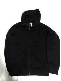 adidas アディダス ジップアップパーカー ブラック L